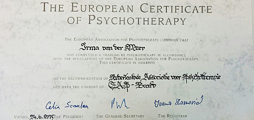European Certificate of Psychotherapy (ECP)