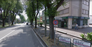Pista ciclabile in via Giuseppina (11 del biciplan)