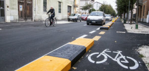 Pista ciclabile in via Brescia (n.7 del biciplan)