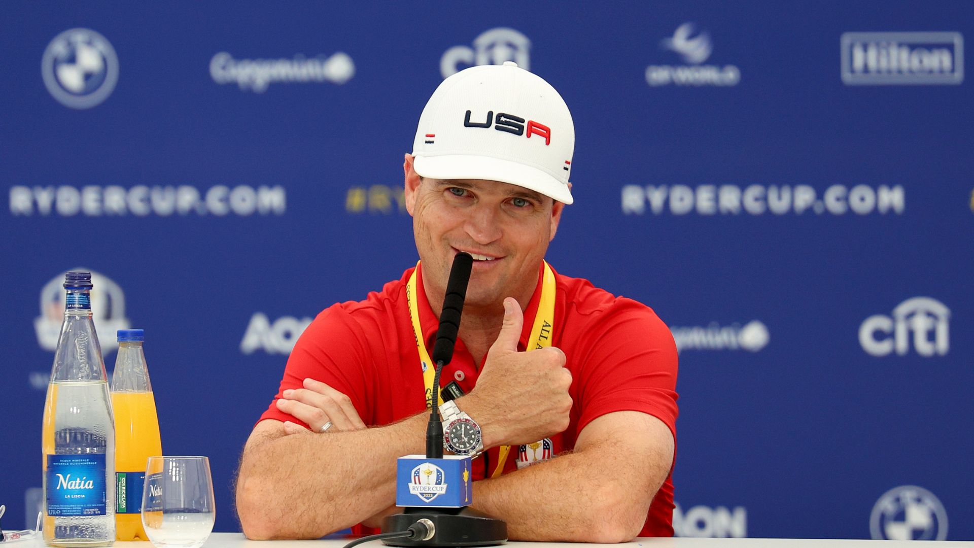 Ryder Cup 2023: Zach Johnson, radiates a calm, focused energy, revealing glimpses into his strategy, hopes, and experiences. (Source Getty)