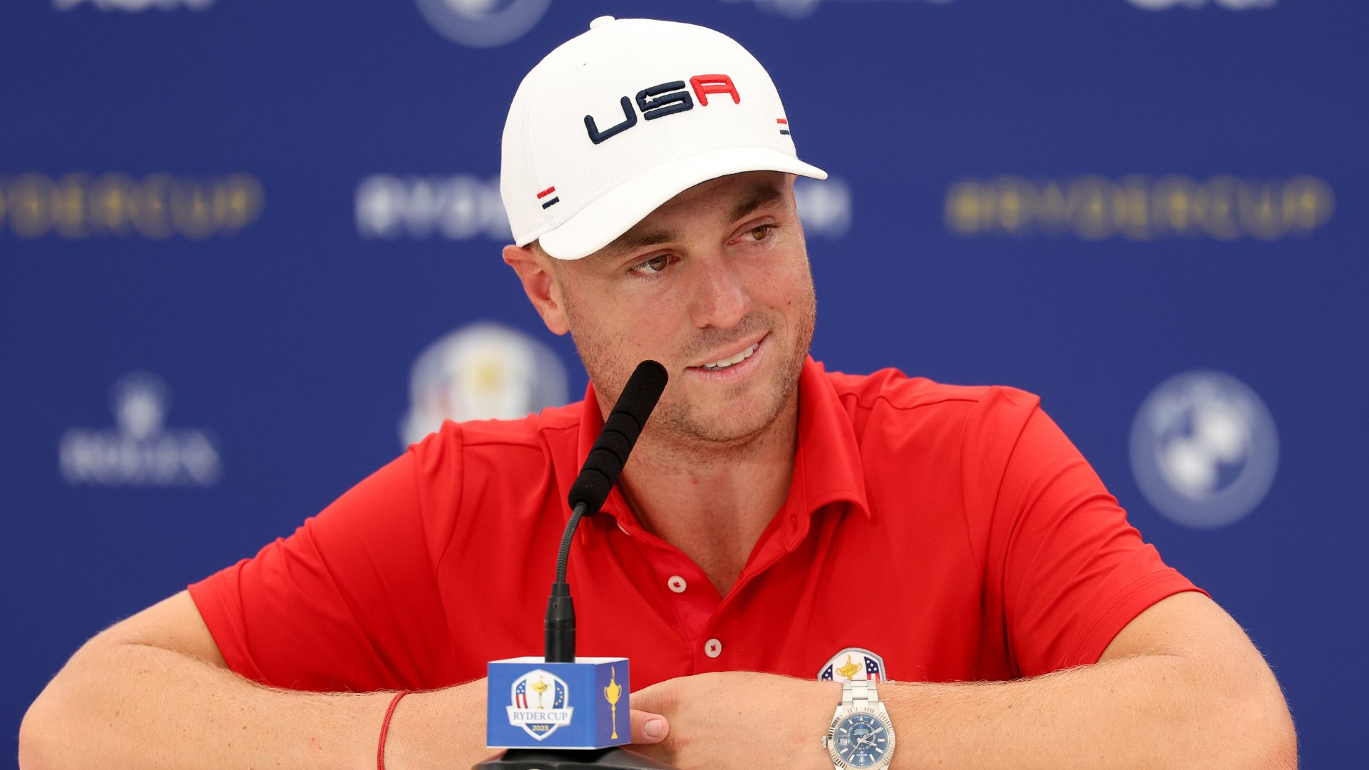 Despite a bad season, Justin Thomas was selected for the Ryder Cup 2023. (Source: Getty)