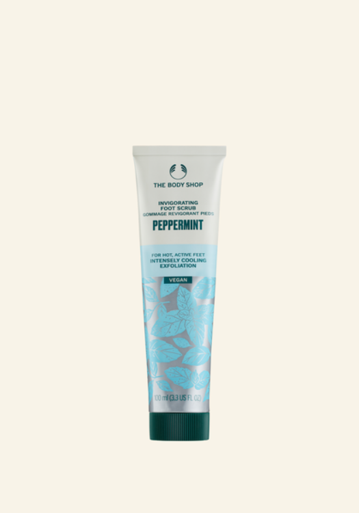 Mint Foot Heel Repair Scrub