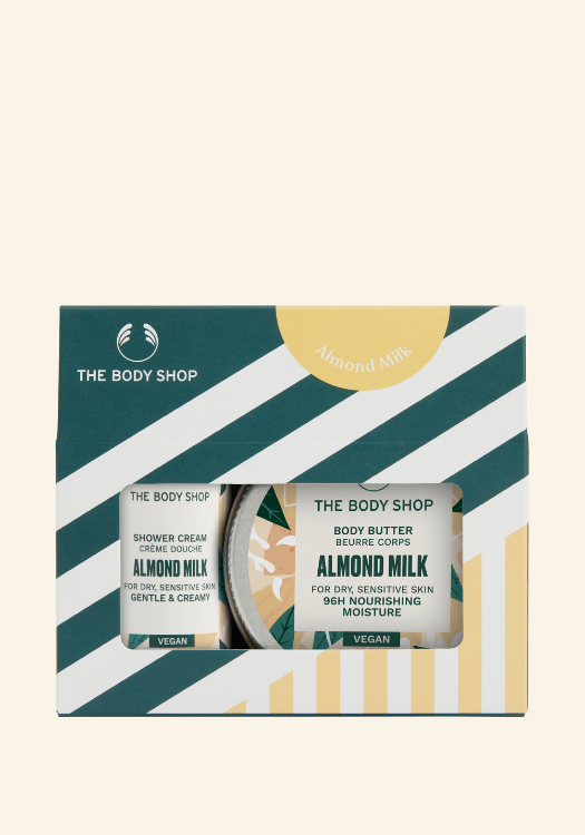 Gift set AYR25 Almond Milk Shower Cream 60ml, Body Butter 50ml