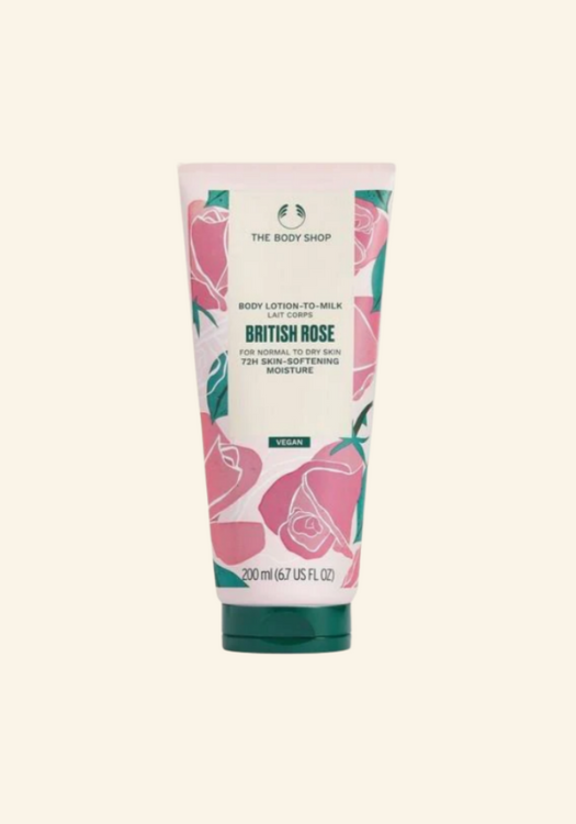British Rose Body Milk-Lotion