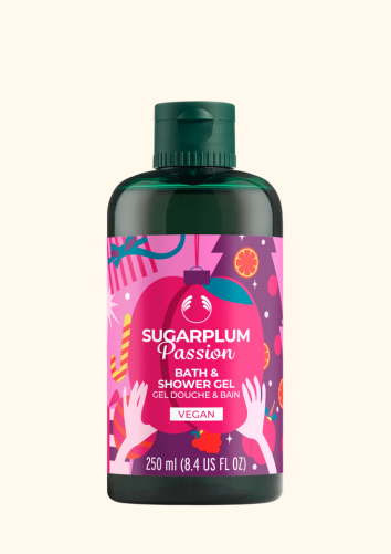 Plum Bath and Shower Gel