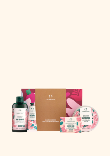 Gift Set XM25 G3 British Rose Shower Gel 250ml, Body Butter 200ml, Soap 100g, Hand Cream 30ml