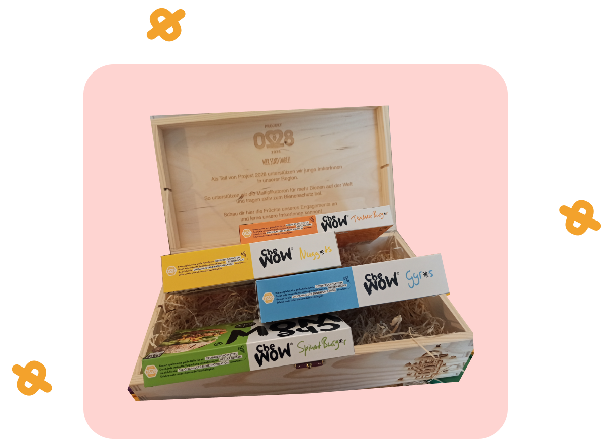 Jede Packung für den Bienenschutz