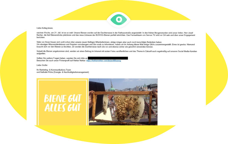 Kick-Off E-Mail zum Projektstart