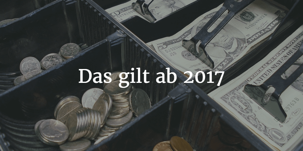 Registrierkasse ab 2017