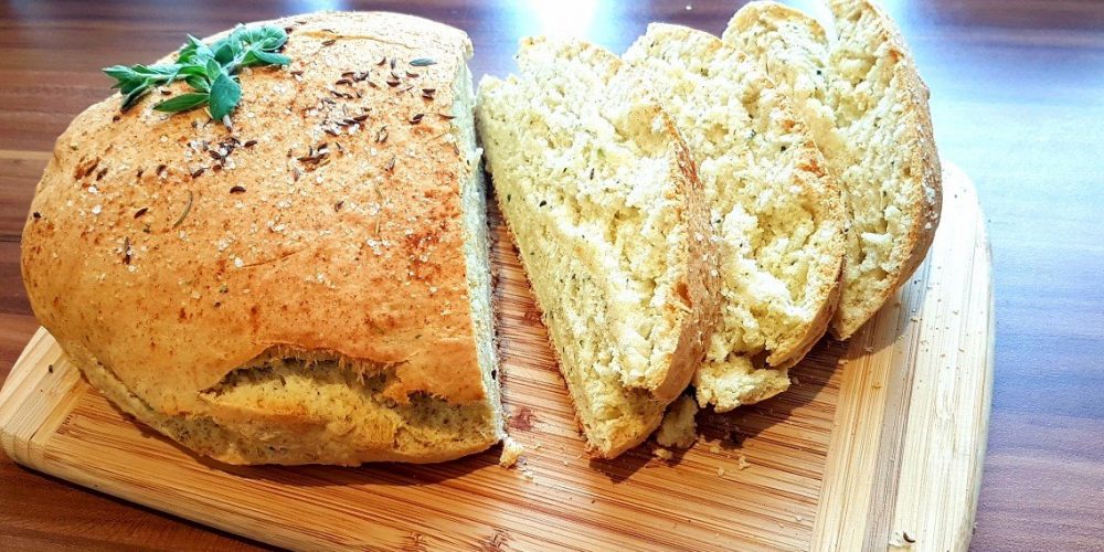 Kräuter-Fladenbrot