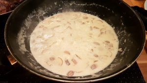 Champignon Sahnesauce Champignon Sahnesauce