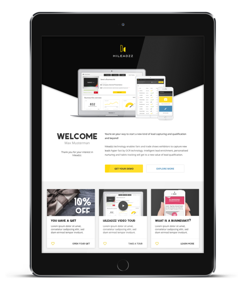 responsive version of the digital Businesskit responsive version of the digital businesskit