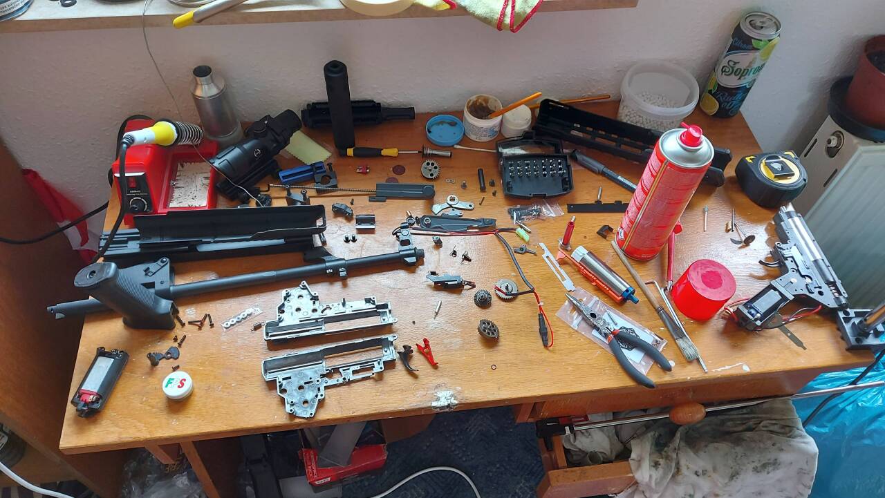 Cyma CM077A upgrade 22-05-20