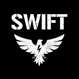 swiftlogofekete
