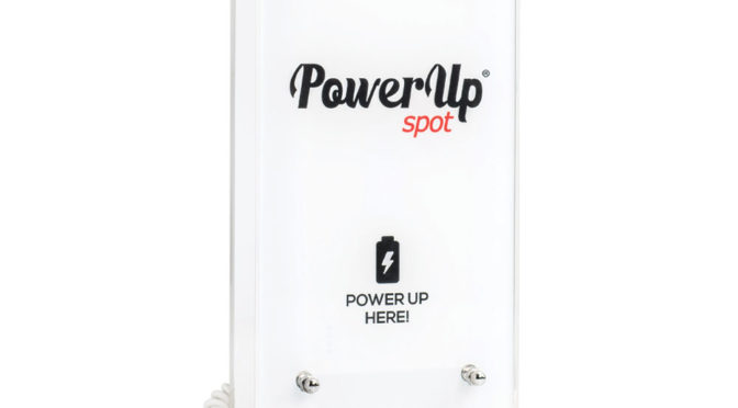 Power Up Spot® Επιτραπέζιος Φορτιστής για Καφετέριες, Μπαρ, Εστιατόρια, Ξενοδοχεία κλπ με Λογότυπο