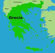 Cartina della Grecia
