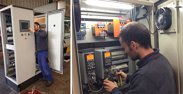 Elementos de cableado en un armario eléctrico - Instaladores 2.0