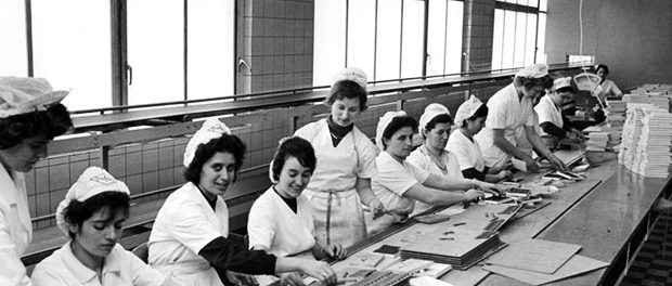 Kˆln, Schokoladenfabrik Stollwerck, Gastarbeiterinnen