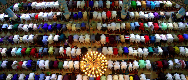 Gebet Prayer Id Eid Moschee