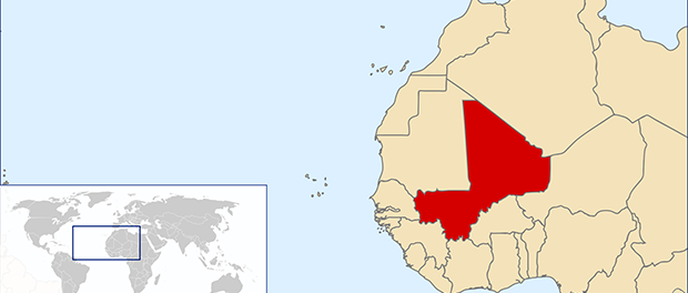 Mali Landkarte