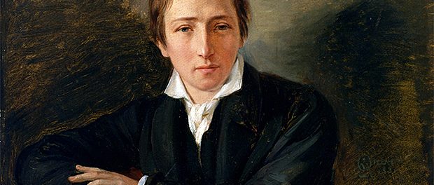 Portrait of Heinrich Heine (1797-1856) 1831 (oil on paper on canvas)