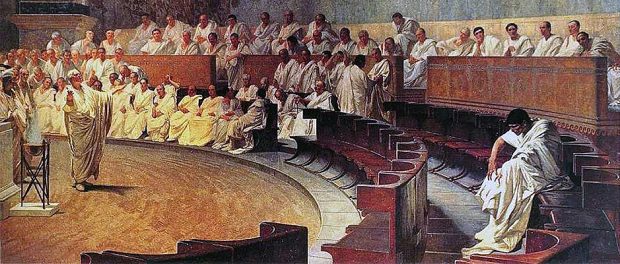 Rom-Senat-Antike-Catalina-Cicero
