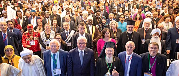 Religions for Peace-Steinmeier-Bin Bayyah-Lindau-Weltversammlung