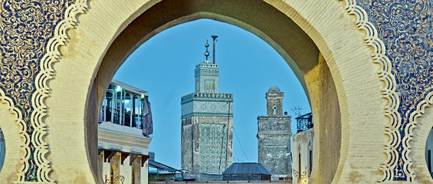Fes-Marokko-Altstadt-Qairawijin-Altstadt-Königsstadt