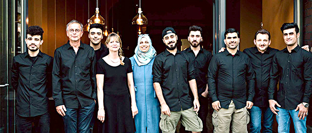 Flüchtlinge-Migrantenselbsthilfe-Küche-Kreuzberg-Kollektiv-Selbsthilfe-Kreuzberger Himmel-Be an Angel