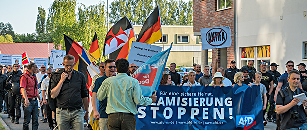 Islamfeindlichkeit-Muslimfeindlichkeit-Rostock-AfD-Pegida-Demo-Hass