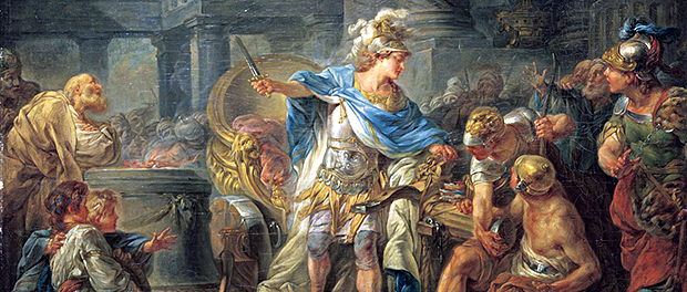 Alexander-Der Große-Schicksal-Gordischer Knoten