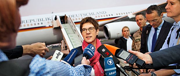 Reise der Verteidigungsministerin nach Jordanien und in den Irak