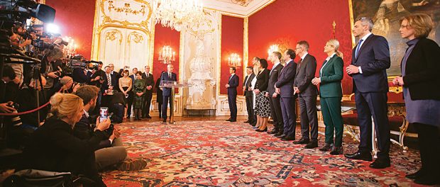 Österreich-Koalition-Regierung-Amtseinführung-von der Bellen