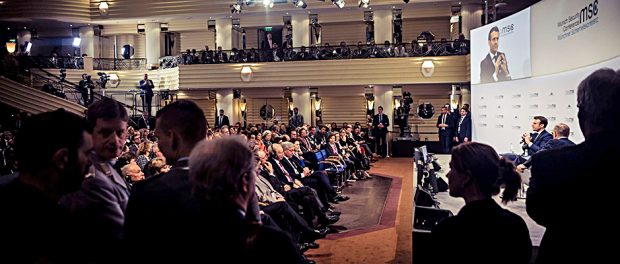 München-Sicherheitskonferenz-Publikum-Macon-NATO-Geopolitik