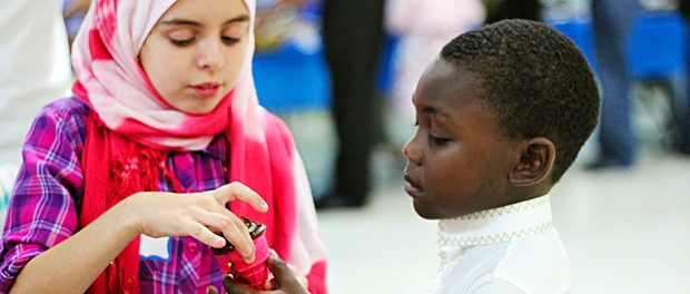 Rassismus-USA-Muslime-Weiß-schwarz-Kinder-Muslime
