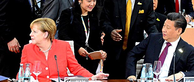 China-Merkel-Xi Jinping