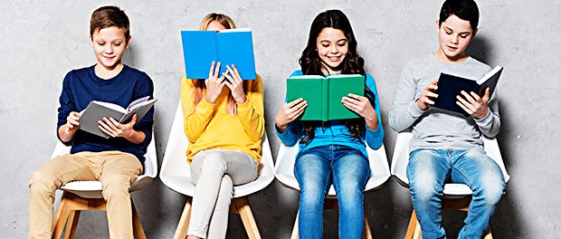 Kinder-Kinderbücher-Lesen-Bildung