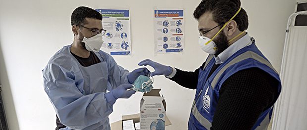 Coronavirus sterilization activities in syria