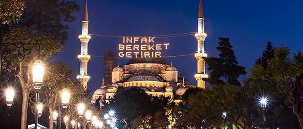 Mahya-Türkei-Moscheen