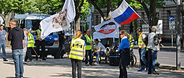 Corona-Demo-VT-Verschwörungstheorien