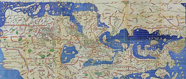 Islamische Karten-Tabula Rogeriana