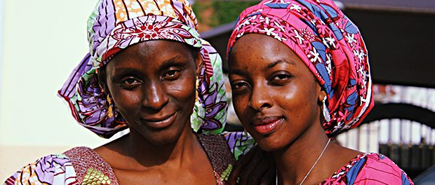 Nigeria-Frauen-Kopftuch