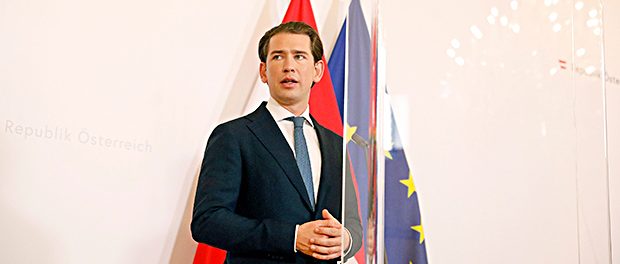Bundeskanzler Kurz Videokonferenz Europ‰ischer Rat