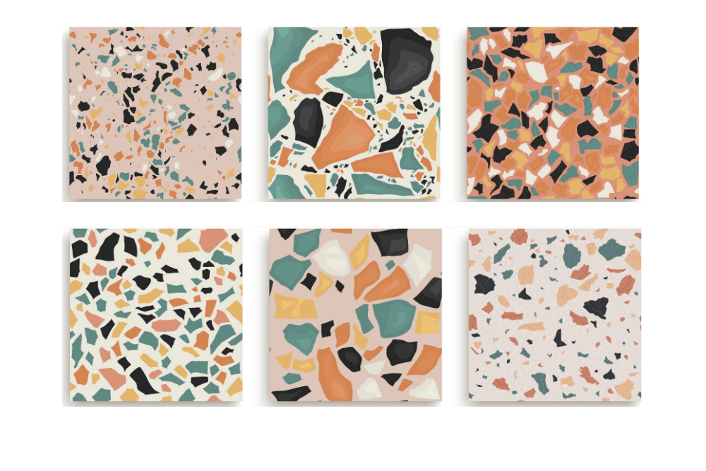 terrazzo vloer badkamer keuken