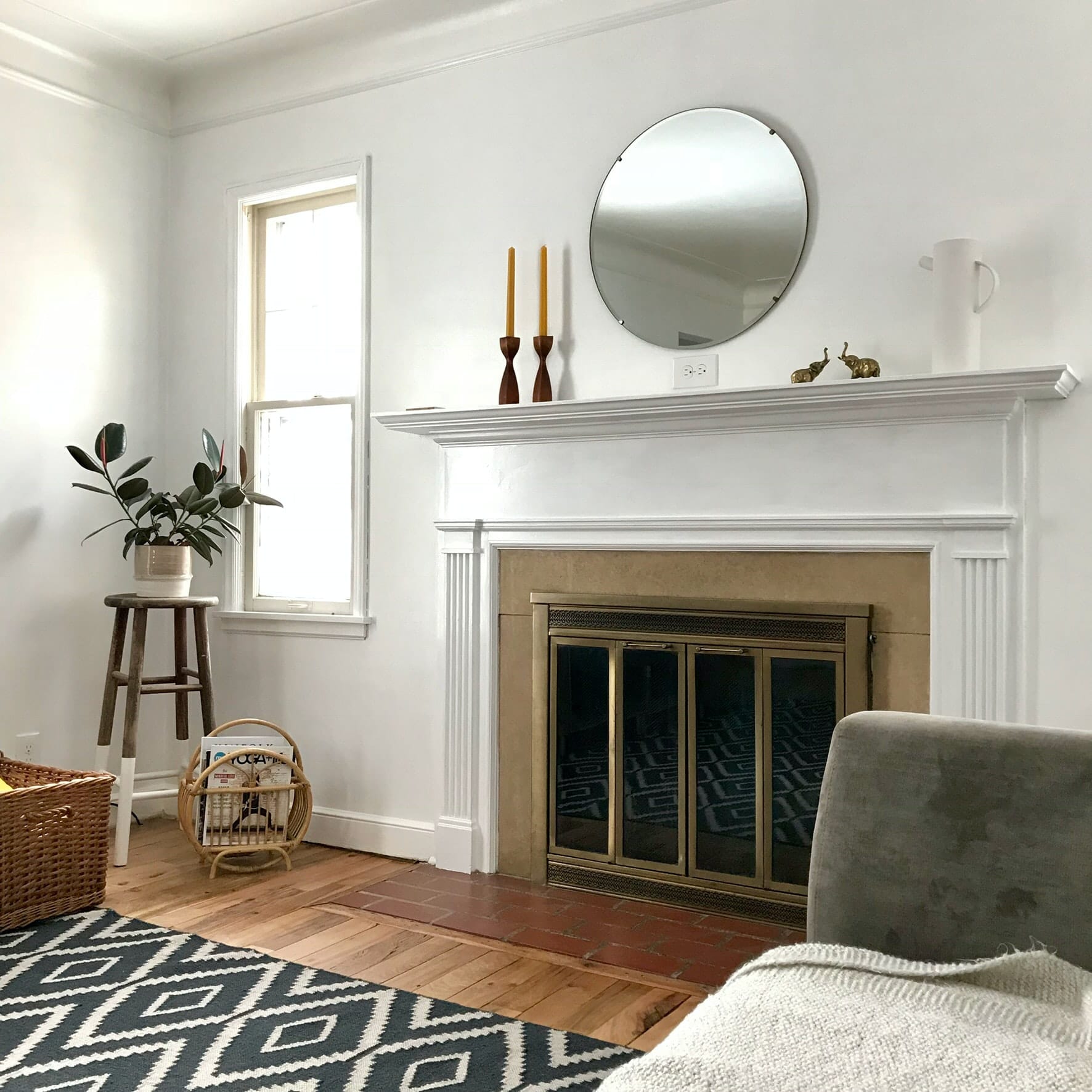 peinture blanche tendance scandinave