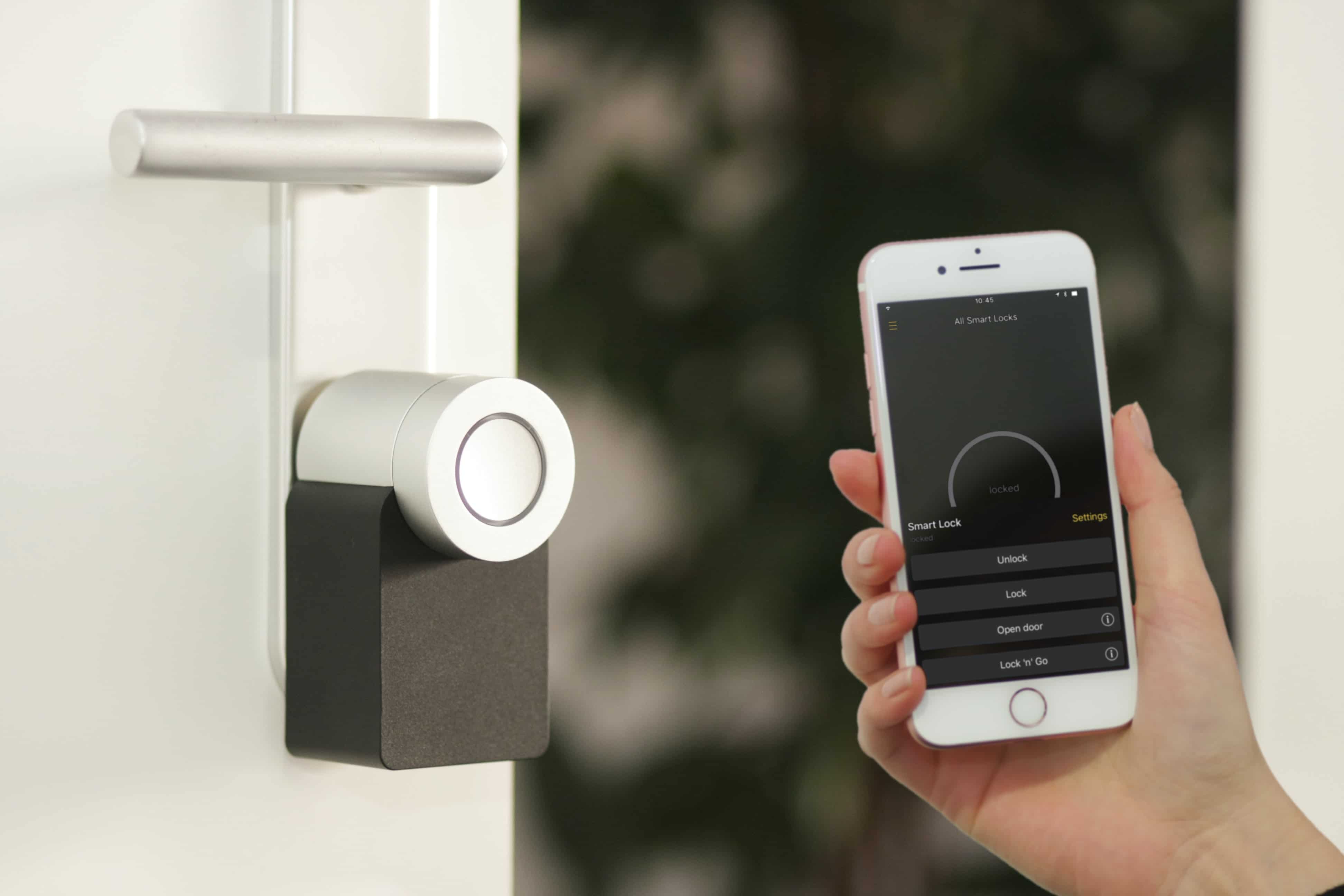 smart key slim deurslot app smarthone