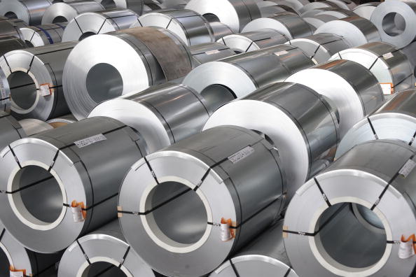 Flat-rolled steel lies at Germany's seco steel