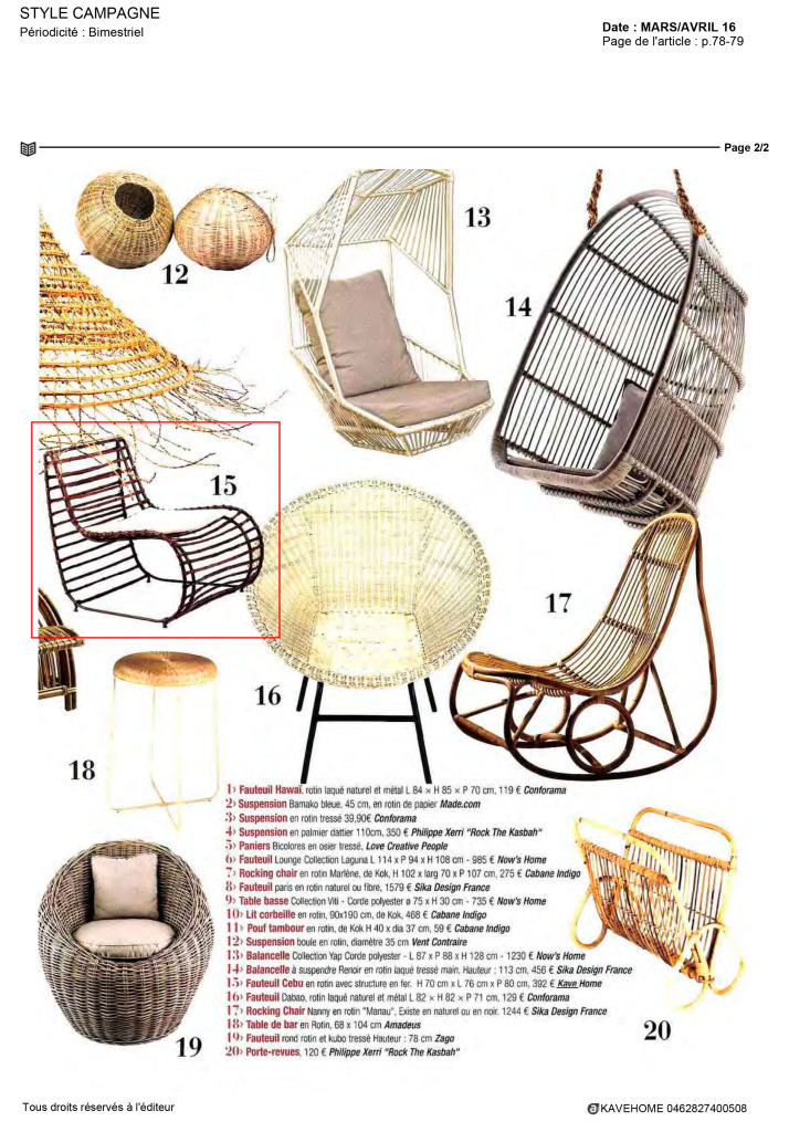 Style Campagne Kavehome