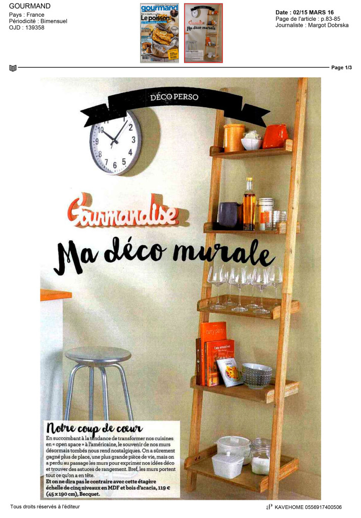 Gourmand Kavehome