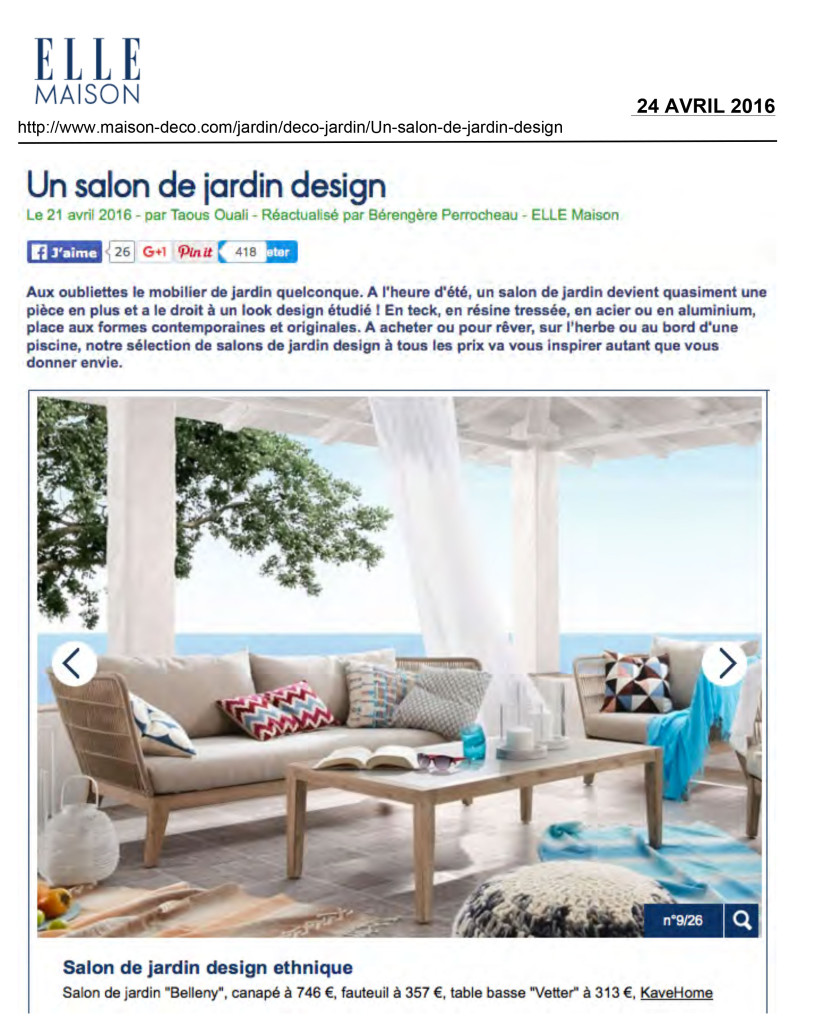 Elle Maison Kavehome